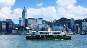Star Ferry Ride in Hong Kong