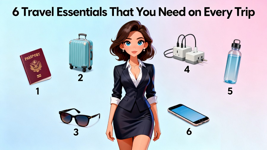 6 Travel Essentials That You Need on Every Trip